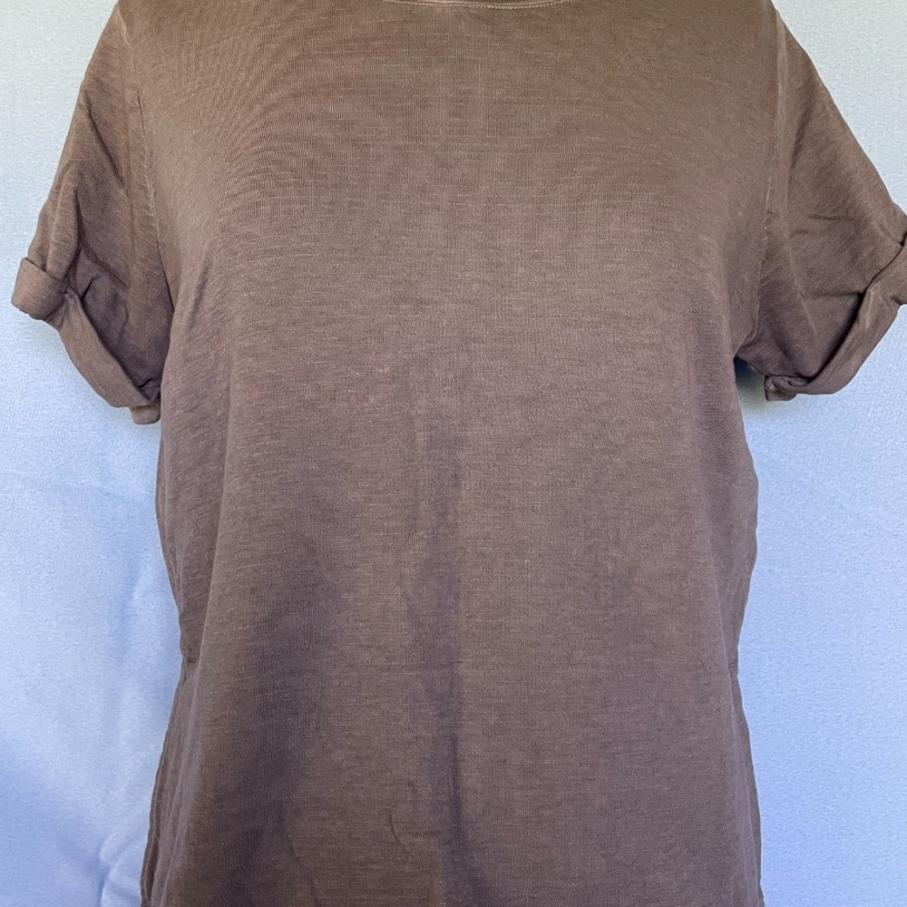 Athleta Eco Wash Restore Sweatshirt Short Sleeve - Women's Small